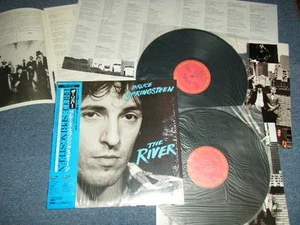 BRUCE SPRINGSTEEN Japan 1980 Shrink wrap NM 2-LP+1st Press Obi THE RIVER   - Picture 1 of 10
