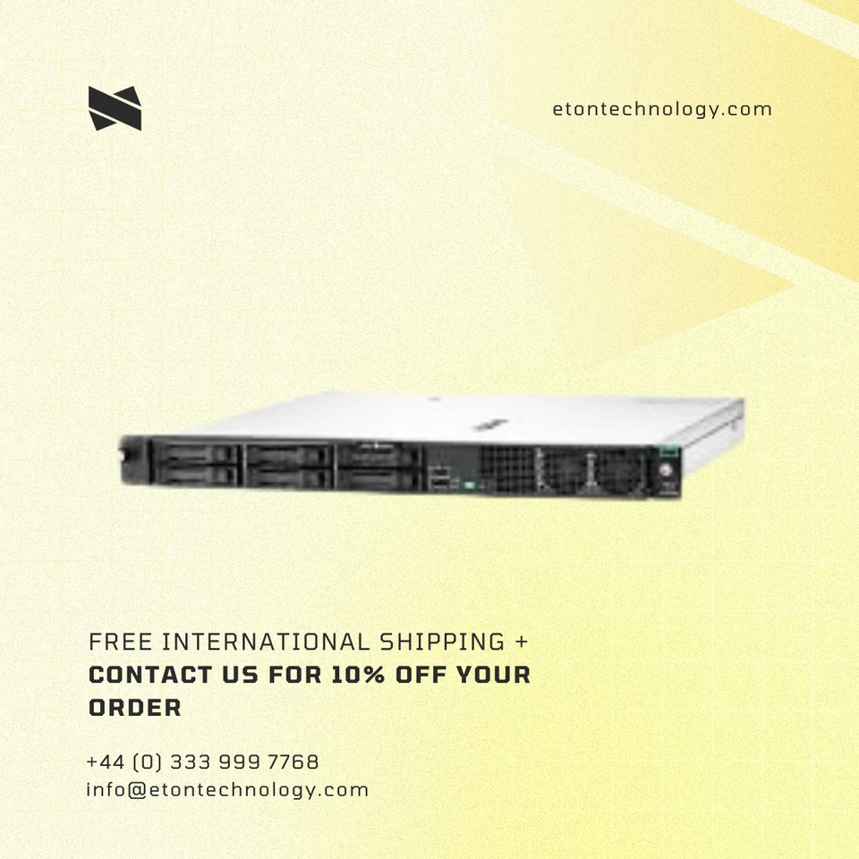 P44114-B21	HPE ProLiant DL20 Gen10 Plus E-2314 2.8GHz 4C 16GB-U 4SFF 500W 960GB - Image 1 of 1