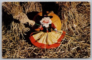 Rhode Island Minikins Mother Goose Card Attraction Chrome Cancel WOB Postcard