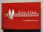 American Airlines, First Class, Deck of Playing Cards in Red Velvet Box-Sealed