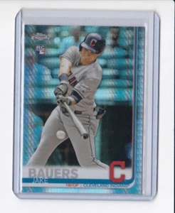 JAKE BAUERS 2021 TOPPS CHROME PRIZM REFRACTOR PARALLEL ROOKIE CARD-SHIPS FREE - Picture 1 of 24