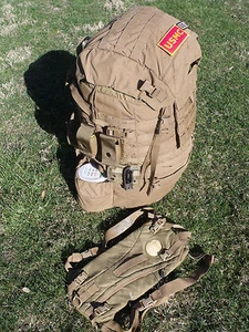 Mochila Marine Main Bag Field Pack para USMC FILBE Set con Bolsa de Hidratación + + - Imagen 1 de 8