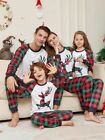 Christmas Pajamas Outfits Kids Pyjamas Sets Pants+Deer Xmas Baby Romper