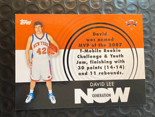 07-08 Topps Generation Now David Lee