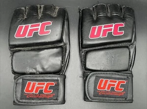 Guantes de Lucha UFC MMA Boxeo Muay Thai Cuero PAR *Ambos Guantes para Mano Izquierda - Imagen 1 de 4