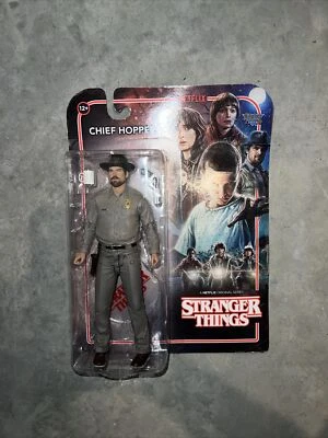Brand New McFarlane Toys Stranger Things Chief Hopper Action Figure 2017 Netflix - Image 1 of 4