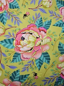 Half Yard Moon Garden von Tula Pink Kabloom Dawn Stoff BT 1/2 Yard x43 breit - Bild 1 von 2