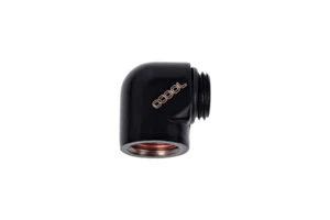 Alphacool HF L-Verbinder G1/4 AG auf G1/4 IG - Deep Black - Afbeelding 1 van 3