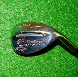 Great Scot Sand Iron Wedge Degrees MacGregor - Good Condition - Picture 1 of 4
