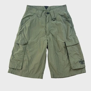 Boy Scouts Shorts Mens XS Green Centennial Uniform Nylon Outdoors - Picture 1 of 13