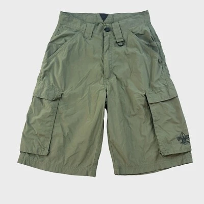 Boy Scouts Shorts Mens XS Green Centennial Uniform Nylon Outdoors - Image 1 of 4