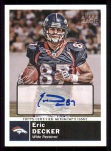 2010 Topps Magic AUTO #208 Eric Decker 2D - Picture 1 of 2