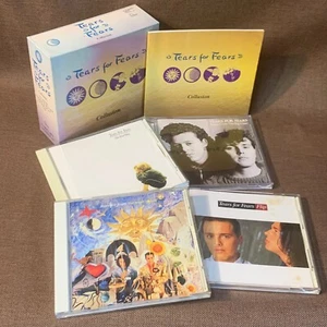 TEARS FOR FEARS Collusion GREAT BOX JAPAN 4-CD SET PHCR-3157~60 w/ BOOKLET FreeS - Picture 1 of 12