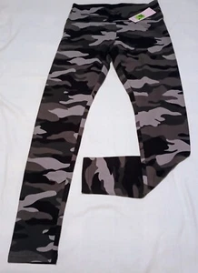 Wild Fable Women's Size M High-Waisted Classic Jersey Leggings Gray Camo NWT - Picture 1 of 15