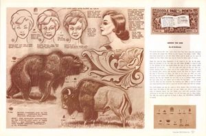 Leather Craft Doodle Pattern       ADDING THE HAIR - Picture 1 of 2