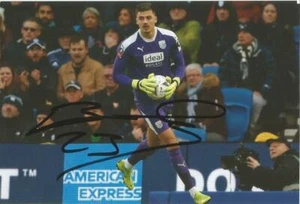 FOTO DE ACCIÓN 6x4 firmada por West Brom: Jonathan Bond + certificado de autenticidad - Imagen 1 de 1