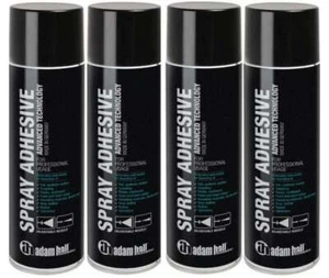 23,30€/l - 4 x Sprühkleber 500 ml verstellbare Düse Industriekleber Alleskleber - Picture 1 of 6