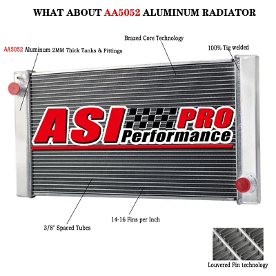 Aluminum Radiator For 07-2015 Mini Cooper Cooper Countryman Paceman 1.6L L4 HOT! Foto 1 de 4