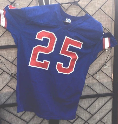 Rawlings Buffalo Bills NFL Football #25 Jersey Men’s Large 42-44 Made In USA Cover