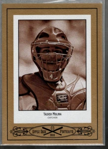 A0290- 2010 Upper Deck Portraits Gold #SE85 Yadier Molina / 99 - Nm-Mt - Bild 1 von 2