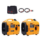 2x inverter power generator 1200W generator for RV mobile phone with parallel switching box