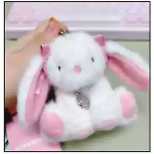 Portachiavi Starbucks Korea Sweetie Fluffy Bunny 2025 V-Day Limited MD - Foto 1 di 9
