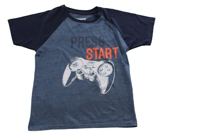 Camiseta Little Boys Tony Hawk Big Boys Press Start Talla M 10/12 Azul Marino Foto 1 de 3