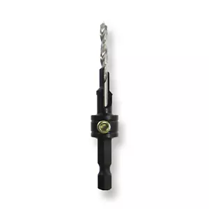 Tornillo Snappy 5 x 40 mm Confirmat 2 Pasos Contradisipador Brad Point Broca 1/4 Hexagonal EE. UU. - Imagen 1 de 2