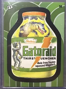 2023 WACKY PACKAGES FLASHBACK 1973 COUPON VARIANT back CARD #34 Gatoraid - Picture 1 of 2