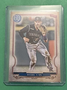 2020 Topps Gypsy Queen - #111 Trevor Story Colorado Rockies - Picture 1 of 2