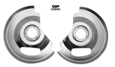 1960-87 CHEVY C10 GMC TRUCK 1/2 TON OEM STOCK STYLE DISC BRAKE DUST SHIELDS - Изображение 1 из 4