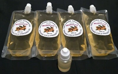 ARGAN OIL MOROCCAN -LOWEST PRICE- PURE, COLD-PRESSED FREE POSTAGE IN AUSTRALIA - Image 1 of 4