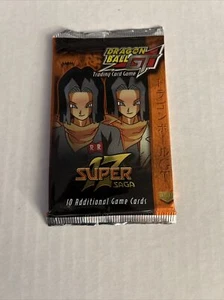 DRAGON BALL GT Super 17 Saga Booster Pack Factory Sealed 10 Cards - Foto 1 di 2