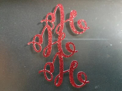 Christmas Jingle bells Snowflake Reindeer Glitter Cupcake Cake topper Decoration - Image 1 of 4