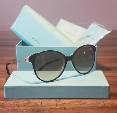 Tiffany & Co. TF 4127 8134/3B Havana/Blue & Brown Sunglasses  - Image 1 of 4