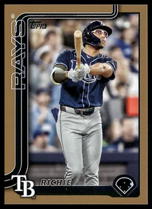 2025 Topps Richie Palacios #124 [Gold] /2025 Tampa Bay Rays - Picture 1 of 2
