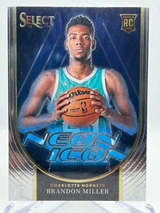 BRANDON MILLER RC 2023-24 Panini Select Basketball #11 Neon Icon Insert - Picture 1 of 2