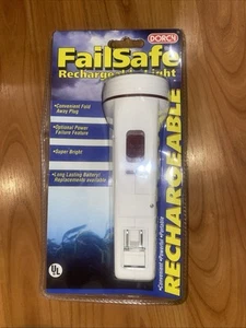 Linterna recargable solar LED Dorcy SUPER BRILLANTE enchufe plegable NUEVO sellado - Imagen 1 de 2