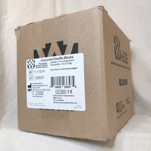 WaxWel Paraffin Wax Blocks for Paraffin Bath 1lb each 6 blocks UNSCENTED - Picture 1 of 6