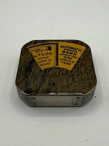 Banco de registro automático Lucky Dime vintage de 1930 - Imagen 1 de 4
