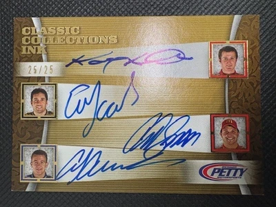 2009 Press Pass SADLER SORENSON KAHNE ALLMENDINGER Classic Collections Ink /25 - Image 1 of 2