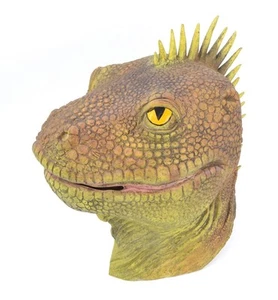 Bristol Novelty BM503 Lizard Mask, One Size - Picture 1 of 2