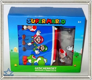 ★ Scooli ★ Geschenkset ★ Super Mario ★ Lunchbox & Trinkflasche ★ - Bild 1 von 6
