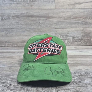 Cappello Berretto Interstate Batteries Racing NASCAR Joe Gibbs Uomo Vintage Anni 90 Strapback  - Foto 1 di 6
