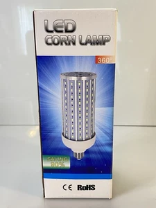 360 Degree 60W LED Corn Lamp 12000 Lumen 5000K - 50,000 Hours E39 - Picture 1 of 8