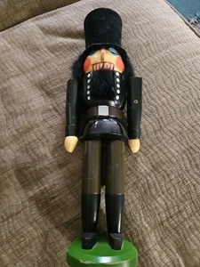 Barrido de chimenea cascanueces de madera experto Erzgebirge de colección 15" RDA Alemania Oriental - Imagen 1 de 9