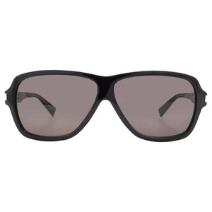 Saint Laurent Dark Grey Square Men's Sunglasses SL 609 CAROLYN 001 62 - Picture 1 of 4