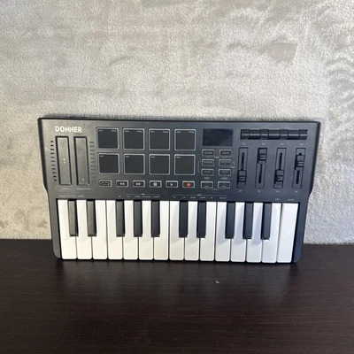 Donner DMK-25 PRO MIDI Keyboard Controller Used - Image 1 of 4