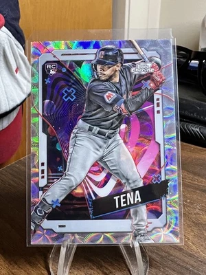 2024 Topps Chrome Cosmic JOSE TENA RC Nucleus Refractor Guardians #8 - Image 1 of 2