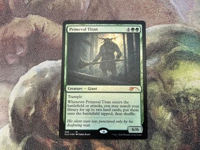 Primeval Titan Foil Magic the Gathering Card Collectible Card Game Used - Image 1 of 4